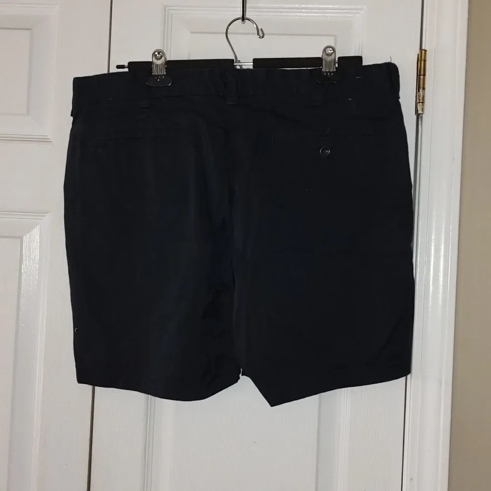 J. Crew stretch  navy  shorts  Sz 36  EUC